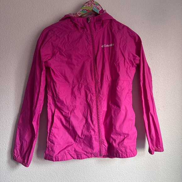 Columbia pink windbreaker size L - Picture 1 of 5
